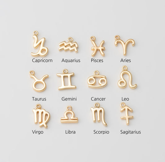Zodiac Sign Charm