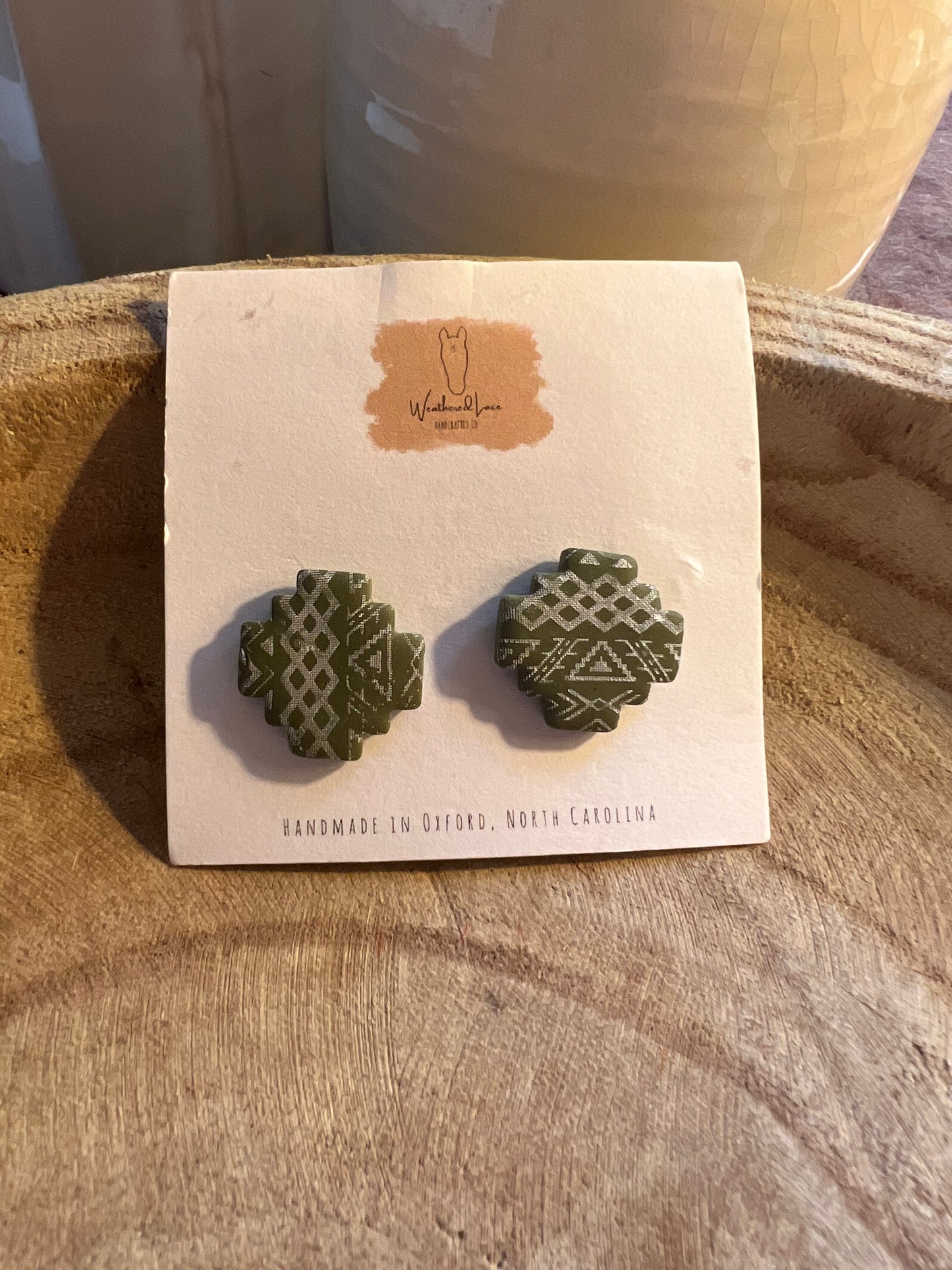 Aztec Star Studs
