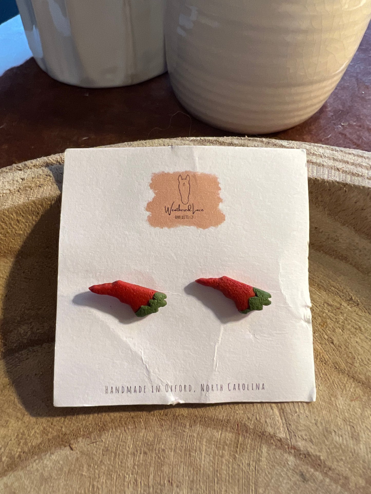 NC HotPepper Studs