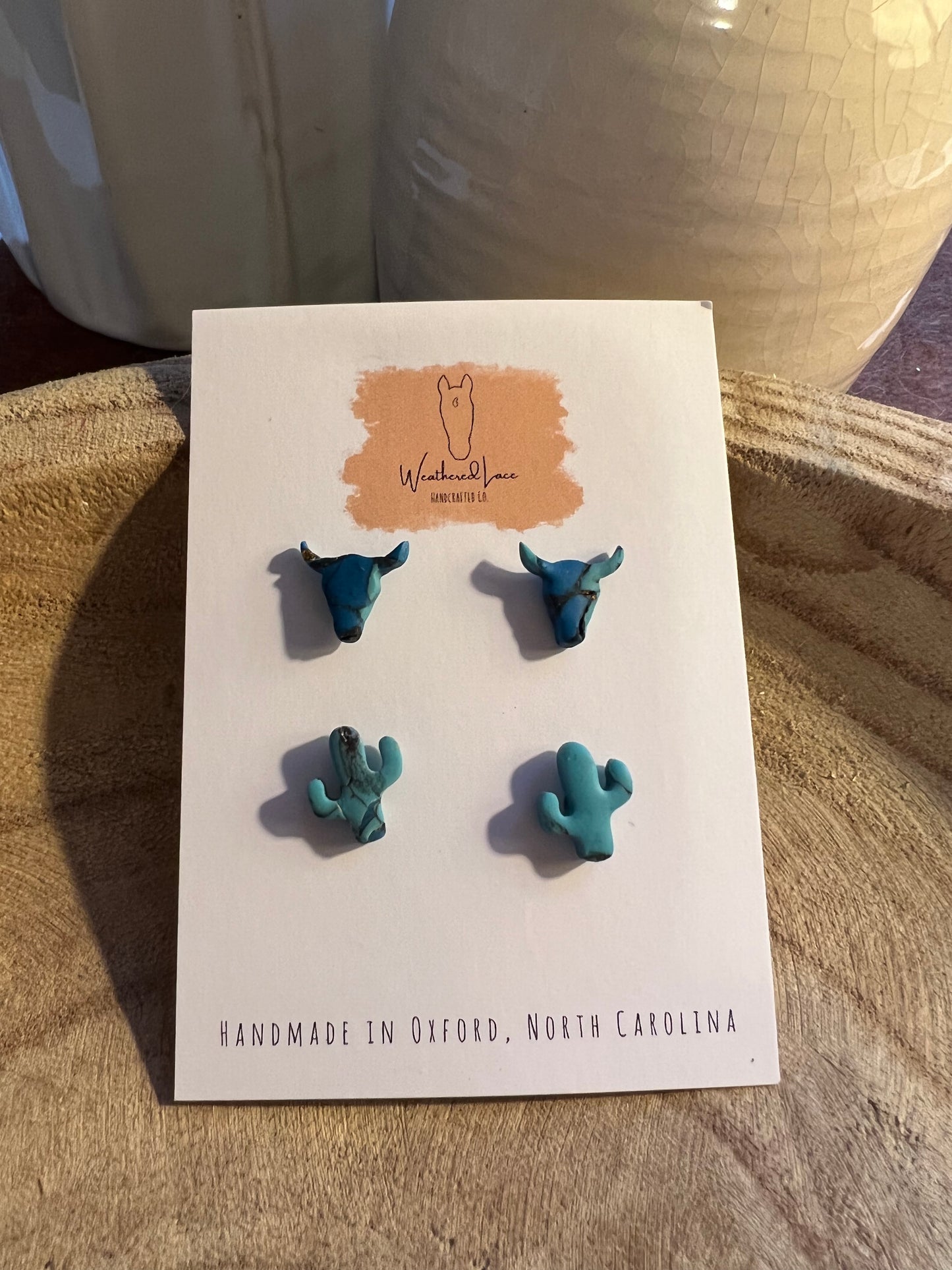 Turquoise mini stud pack